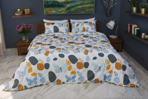 Housse de Couette Double Face Géométrie Sauvage – Summer Butterfly / Un été, deux ambiances. (Copie)