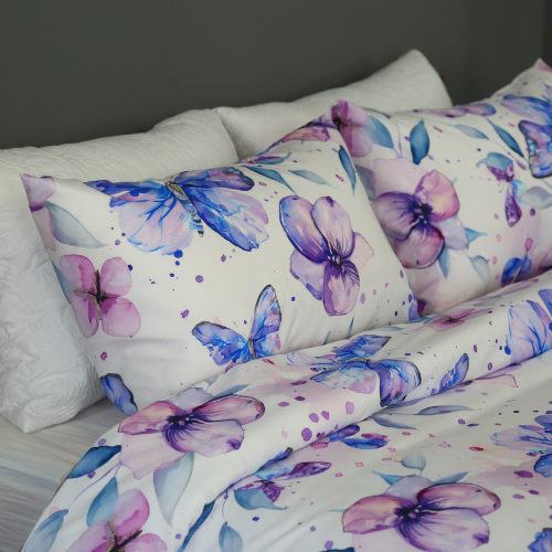 Housse de Couette "Papillons Nocturnes" – Spring Butterfly 2025 🦋