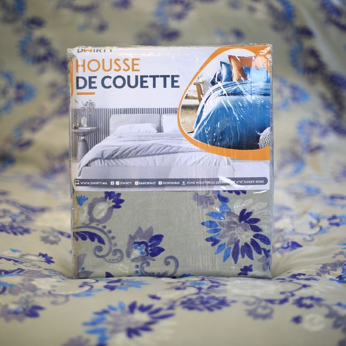 Housse de Couette Double Face 'Venus' - Collection 2024 'Grain de Vie' + Taie d'oreiller Offert