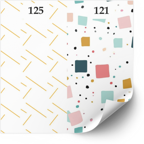 Set Draps Housse Bébé Imprimé "Jeux de Couleurs" (2 Draps housse 60x120 cm) + (2 TO 30x50cm)