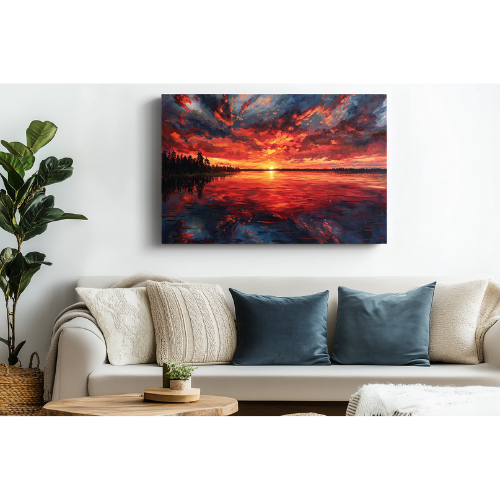 لوحة ديكورية - مجموعة الأضواء والظلال