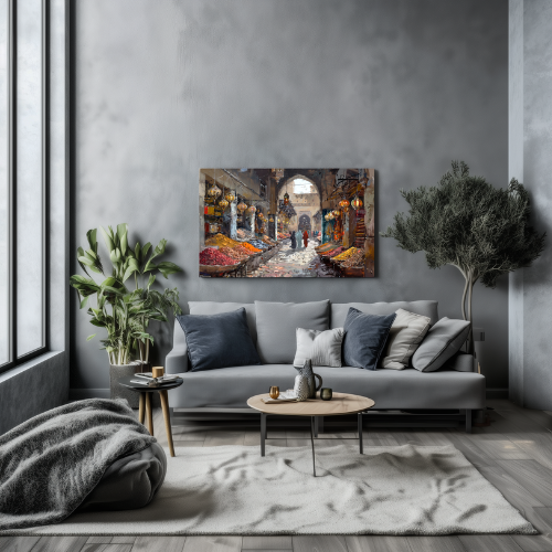 لوحة ديكورية - مجموعة الأضواء والظلال