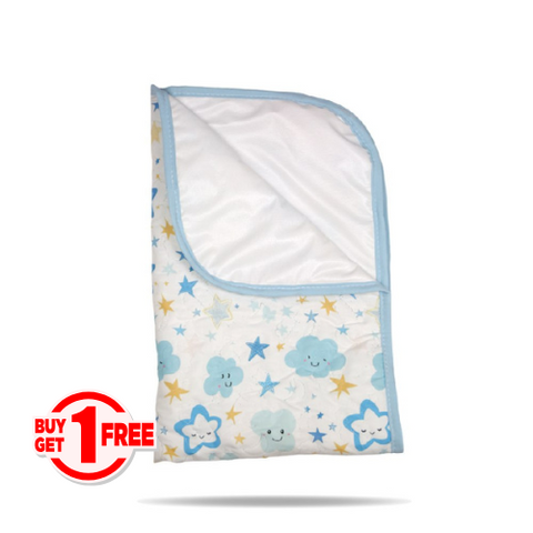 Tapis à Langer Bébé Imperméable Nuit étoilé 50x80 cm - Un achetez le 2éme est offert