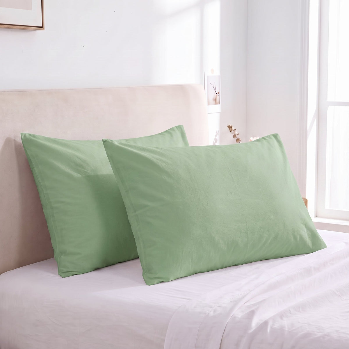 Taies d’oreiller unies microfibre 50×70 – vue 12 – Dwirty