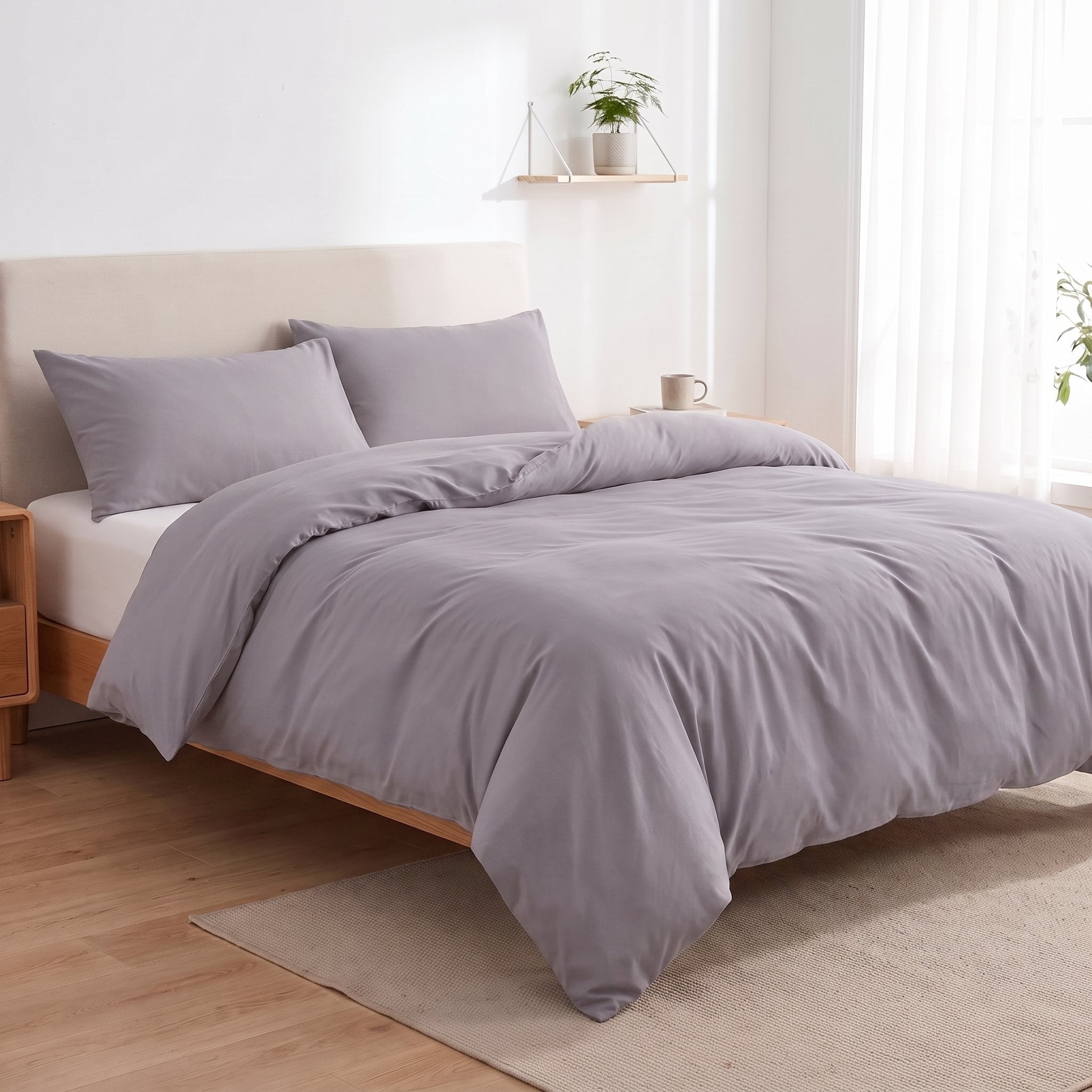 Housse de couette unie – vue 9 – Dwirty