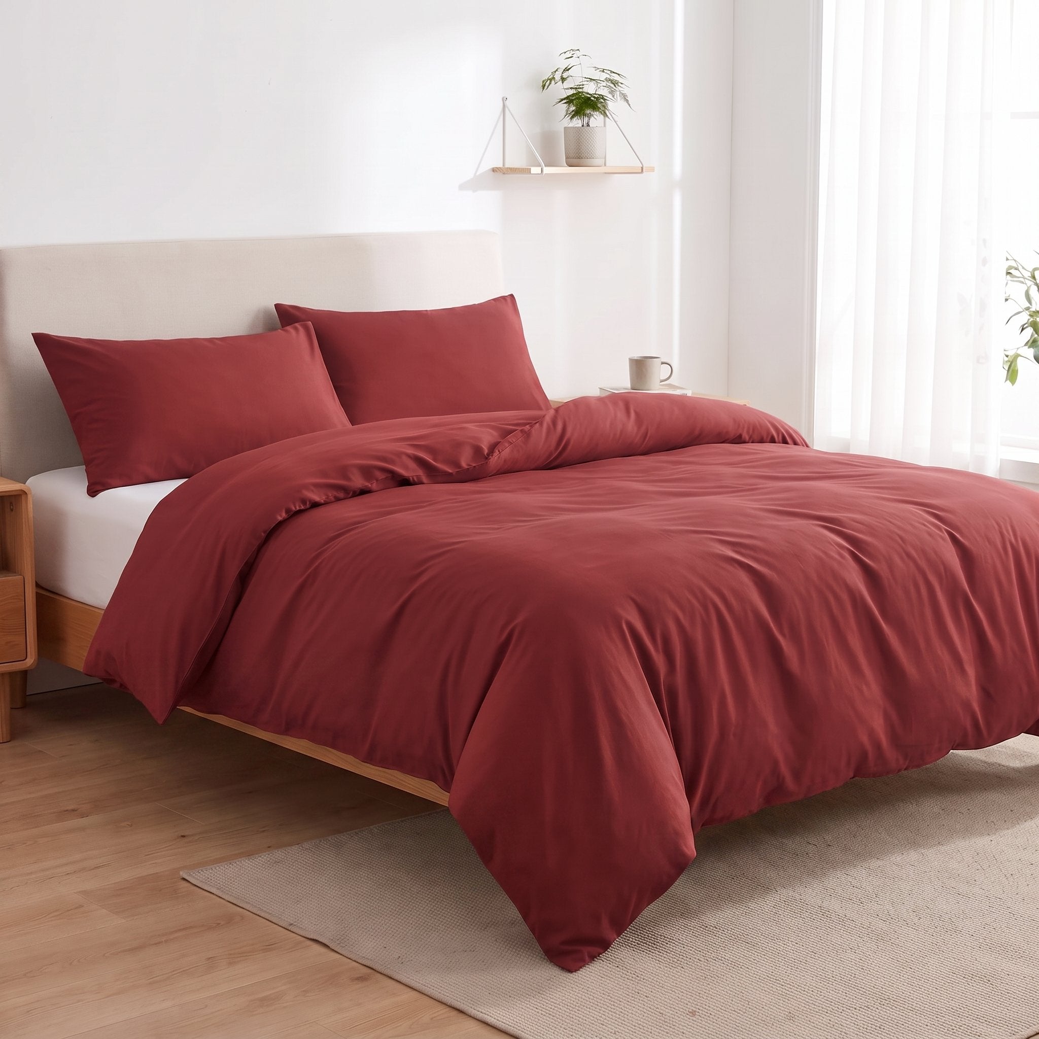 Housse de couette unie – vue 8 – Dwirty