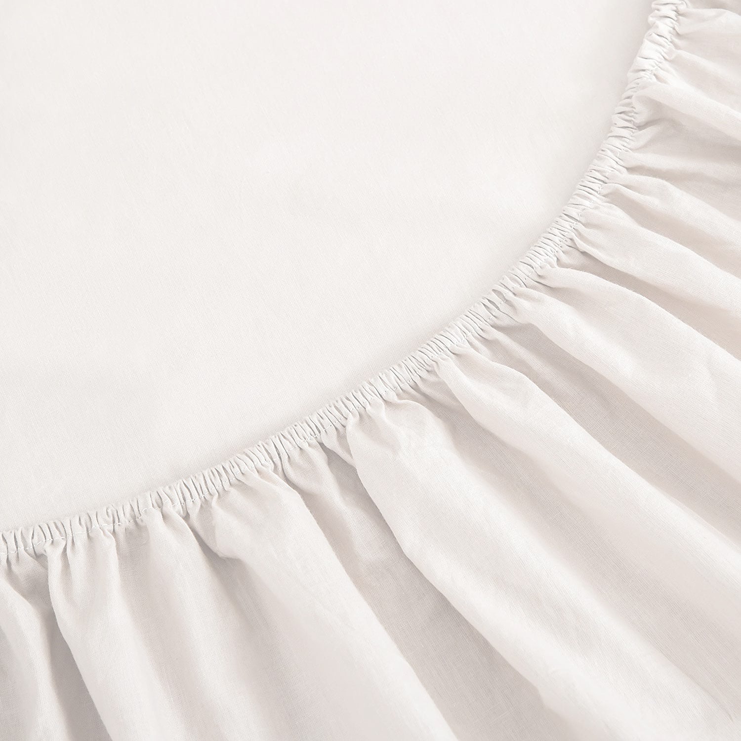 Drap Housse Couleur Uni Blanc -Microfibre- Découvrez le Luxe Absolu