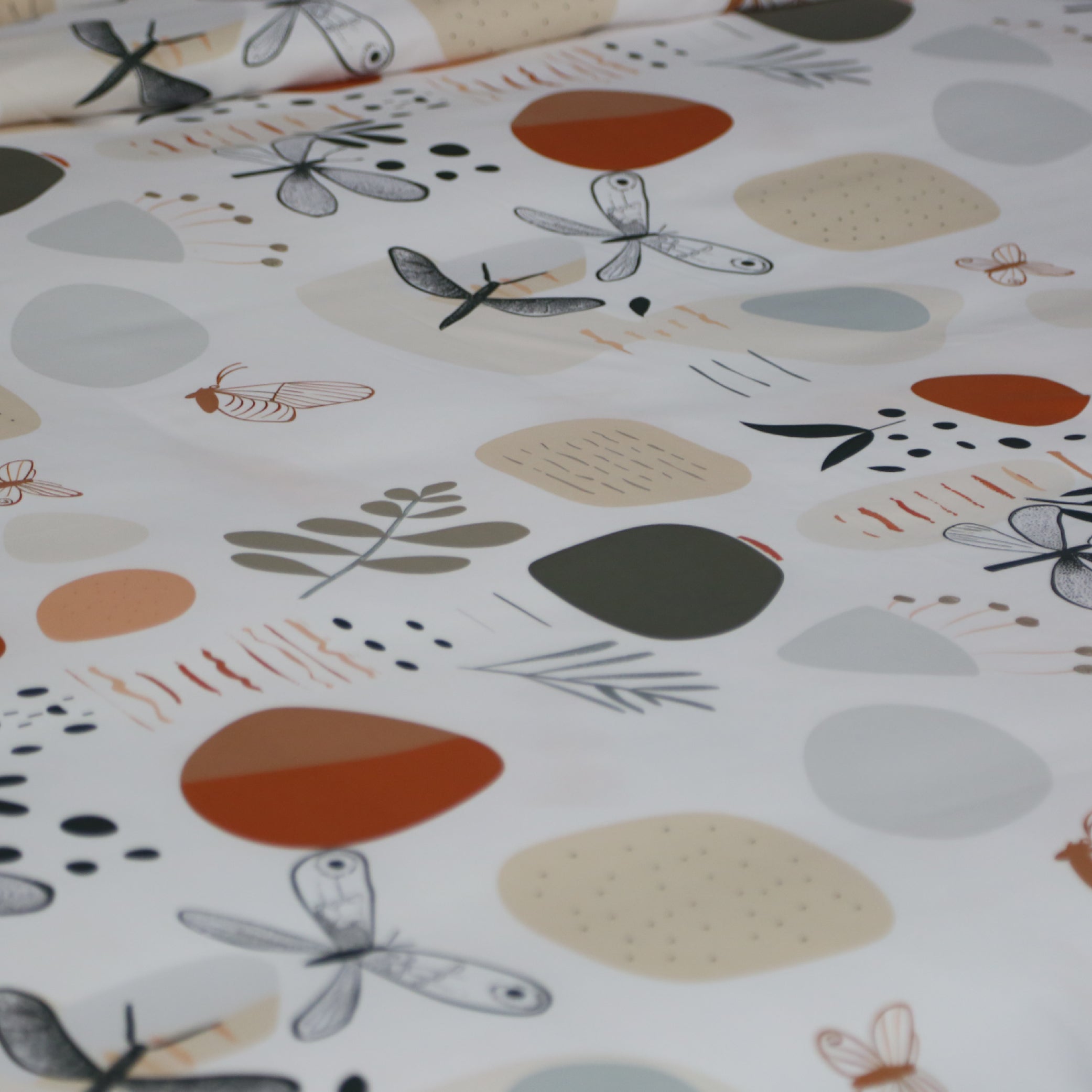 Housse de Couette Équilibre Naturel - Collection Spring Butterfly
