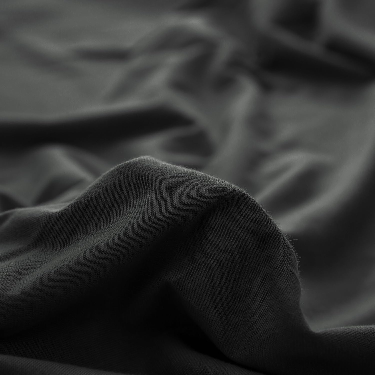 Housse Couette Noir Élégance + Taies d'oreillers Offertes  // Doux & Antiallergique