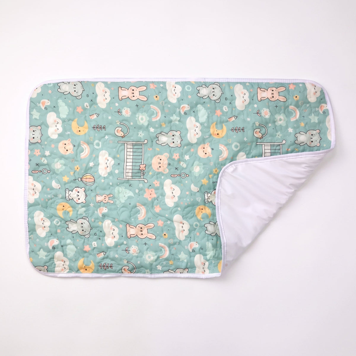 Tapis à langer bébé imperméable 50×80cm – vue 5 – Dwirty