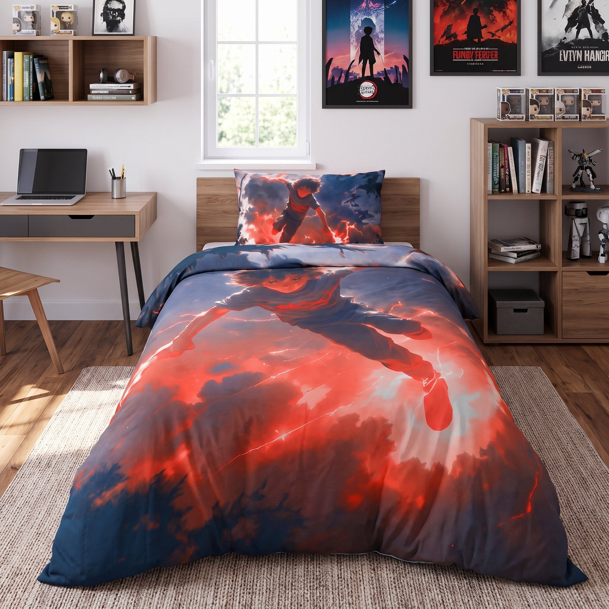 Housse de couette enfant Maître du Magma 160×220 – Dwirty