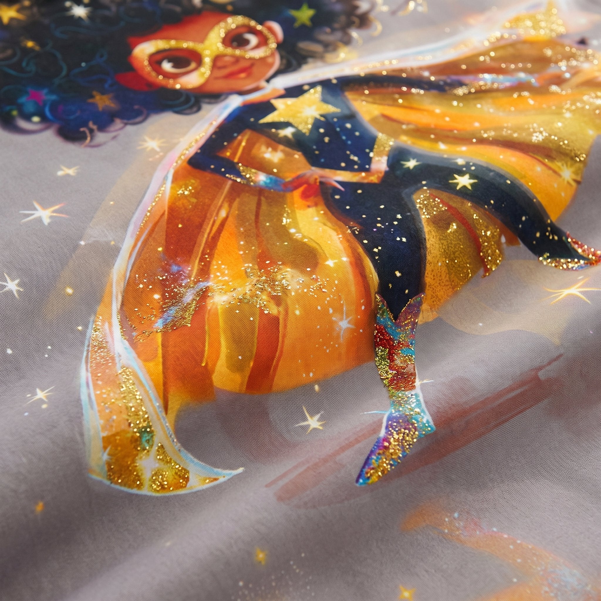 Housse de couette enfant Gardienne des Étoiles 160×220 – vue 2 – Dwirty