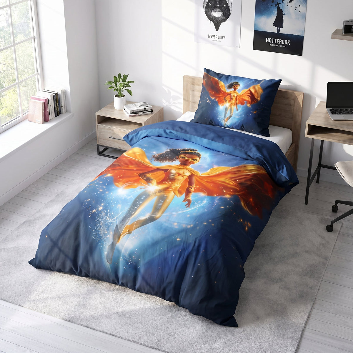 Housse de couette enfant Gardienne de la Nuit 160×220 – Dwirty