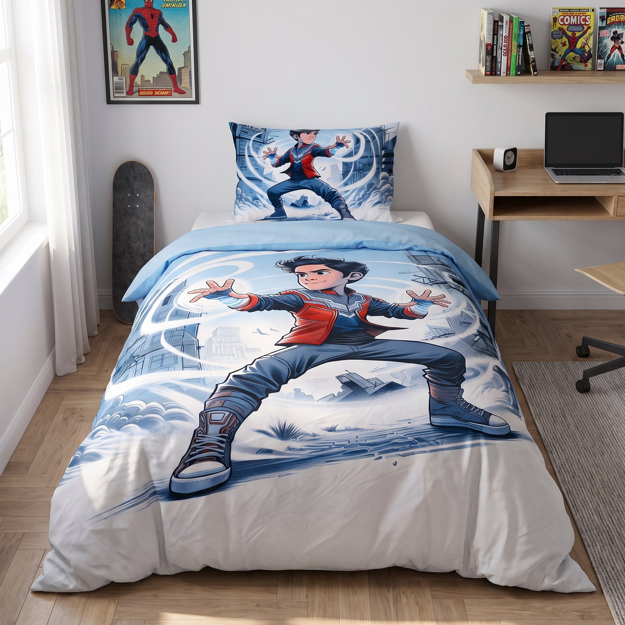 Housse de couette enfant Maître de l’Air 160×220 – Dwirty