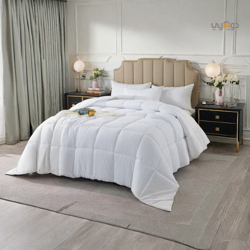 Couette Blanche Microgel MALABATA Acheté = 1 Oreiller Kasbah offert / Chaude C°+++ & Antiallérgique