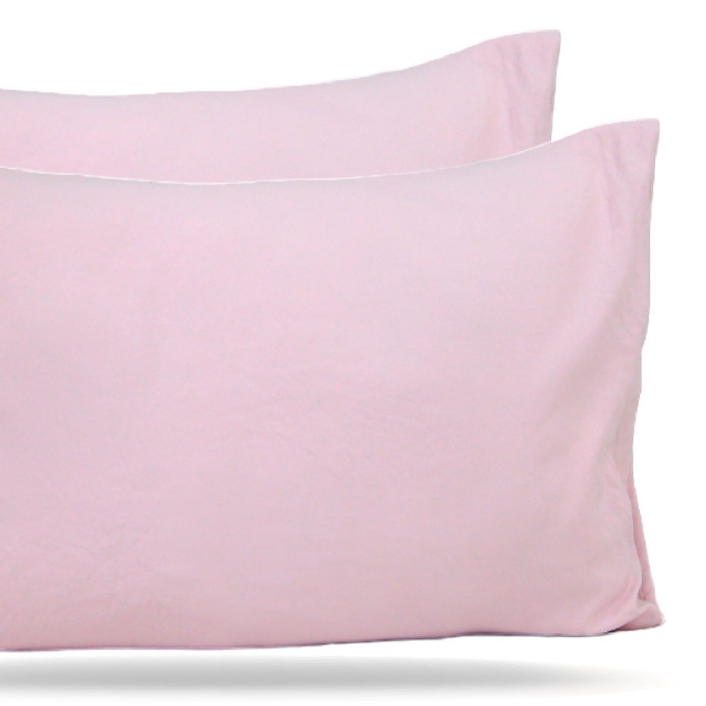 2 Taies d'Oreiller Bébé Rose - Antiallergique & Doux - Un acheté le 2éme est offert - Taies et protections d'oreiller Dwirty Maroc