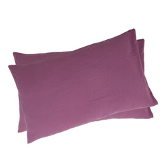 2 Taies d'Oreiller Bébé Violet - Antiallergique & Doux - Un acheté le 2éme est offert - Taies et protections d'oreiller Dwirty Maroc