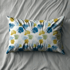 2 Taies d’Oreiller Effet Peinture – Douceur Microfibre 50x70 cm // Style Contemporain - Dwirty Maroc