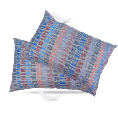 2 Taies d'oreiller imprimés Samia 50 x70 cm // Doux & Antiallérgique - Taies et protections d'oreiller Dwirty Maroc