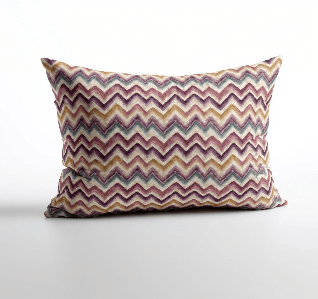 2 Taies d’Oreiller Motif Zigzag – Style Moderne Chic 50x70 cm - Dwirty Maroc