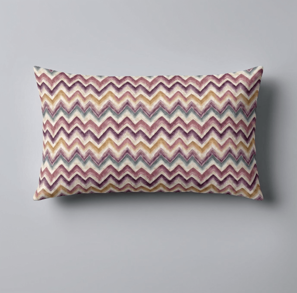 2 Taies d’Oreiller Motif Zigzag – Style Moderne Chic 50x70 cm - Dwirty Maroc