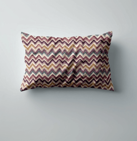 2 Taies d’Oreiller Motif Zigzag – Style Moderne Chic 50x70 cm - Dwirty Maroc