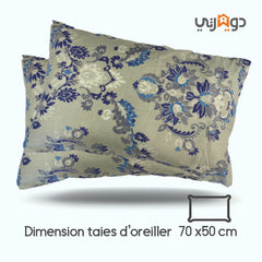 Couette imprimée Malabata Micro-gel  VENUS + Taie d'oreiller Offerte  // Chaude C°+++ & Antiallérgique