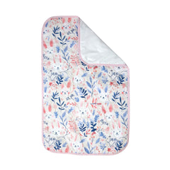 Tapis à Langer Bébé Imperméable Câlins Lapins 50x80 cm - Microfibre Douce