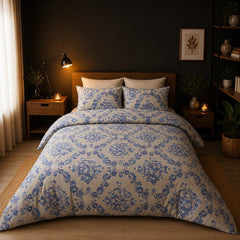 Housse de Couette "Venus"  -Doux & Antiallergique - + Taie d'oreiller Offert