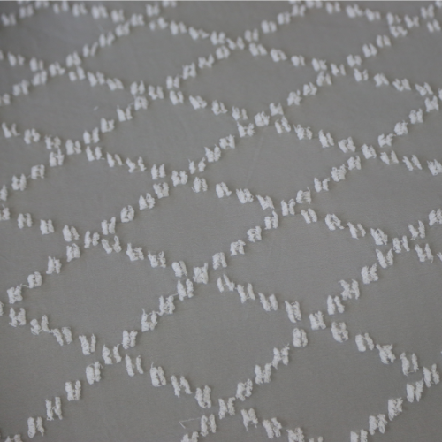 Housse de Couette Double Face Jacquard Diamond Gris – Élégance & Douceur  // Collection Spéciale Mariage