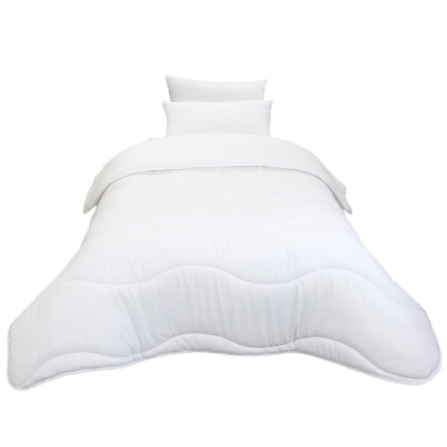 Couette Blanche en Microfibre Kasbah – Antiallergique & Douce  // Le confort idéal pour la mi-saison C°++