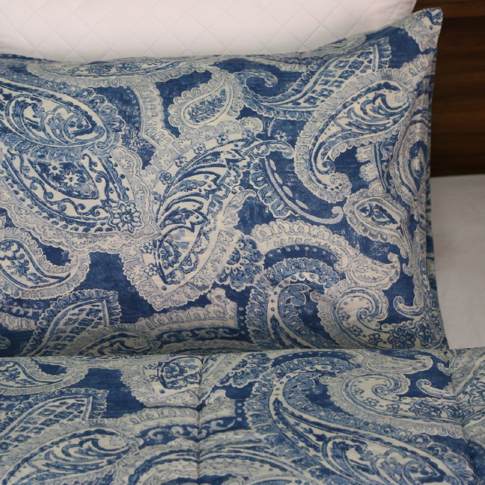 Couette imprimée Malabata Micro-gel  Nepture + Taie d'oreiller Offert // C°+++
