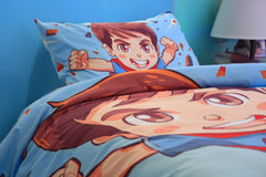 Housse de couette "Champion du Ciel" + 1TO Offerte - 1 Place(160x220cm)
