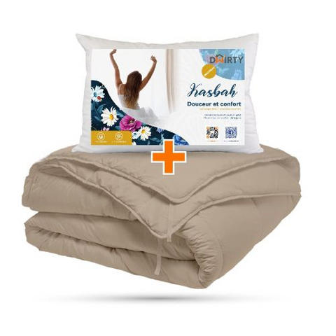 Pack couette BTS : Couette ECO Édition Limitée - Beige Sable