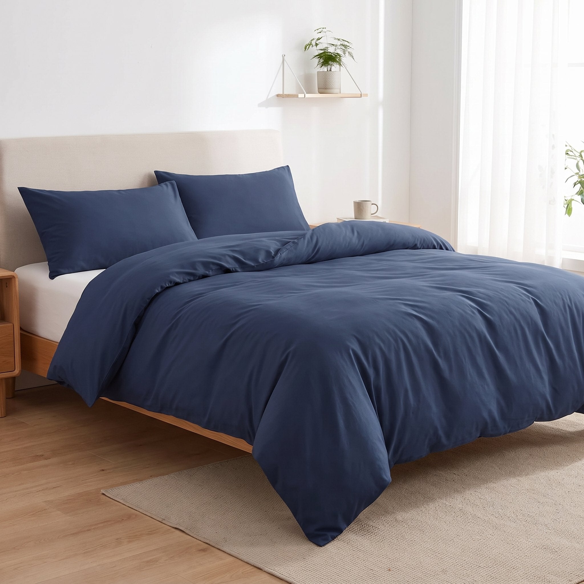 Housse de couette unie – vue 4 – Dwirty