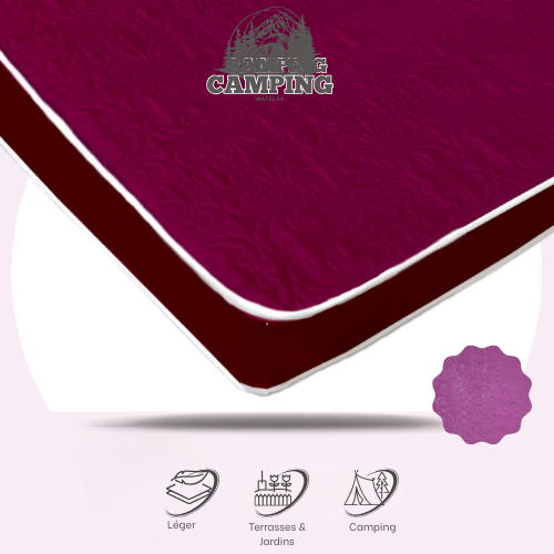 Matelas Camping  Confort Jinane - Le Compagnon Idéal pour vos Aventures en Plein Air !