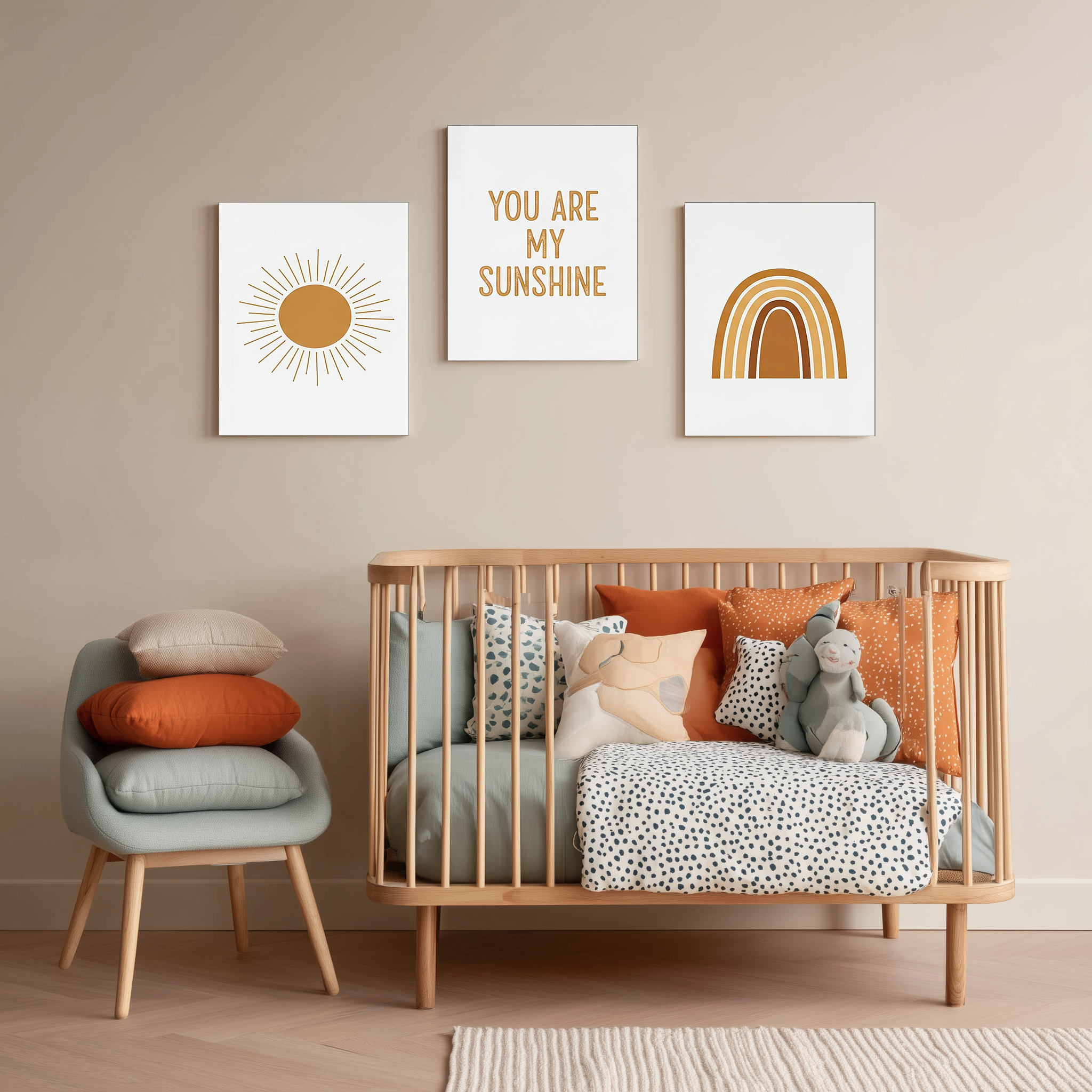 Pack 3 Tableaux "My Sunshine" – Collection Build Your Dreams