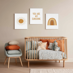 Pack 3 Tableaux "My Sunshine" – Collection Build Your Dreams