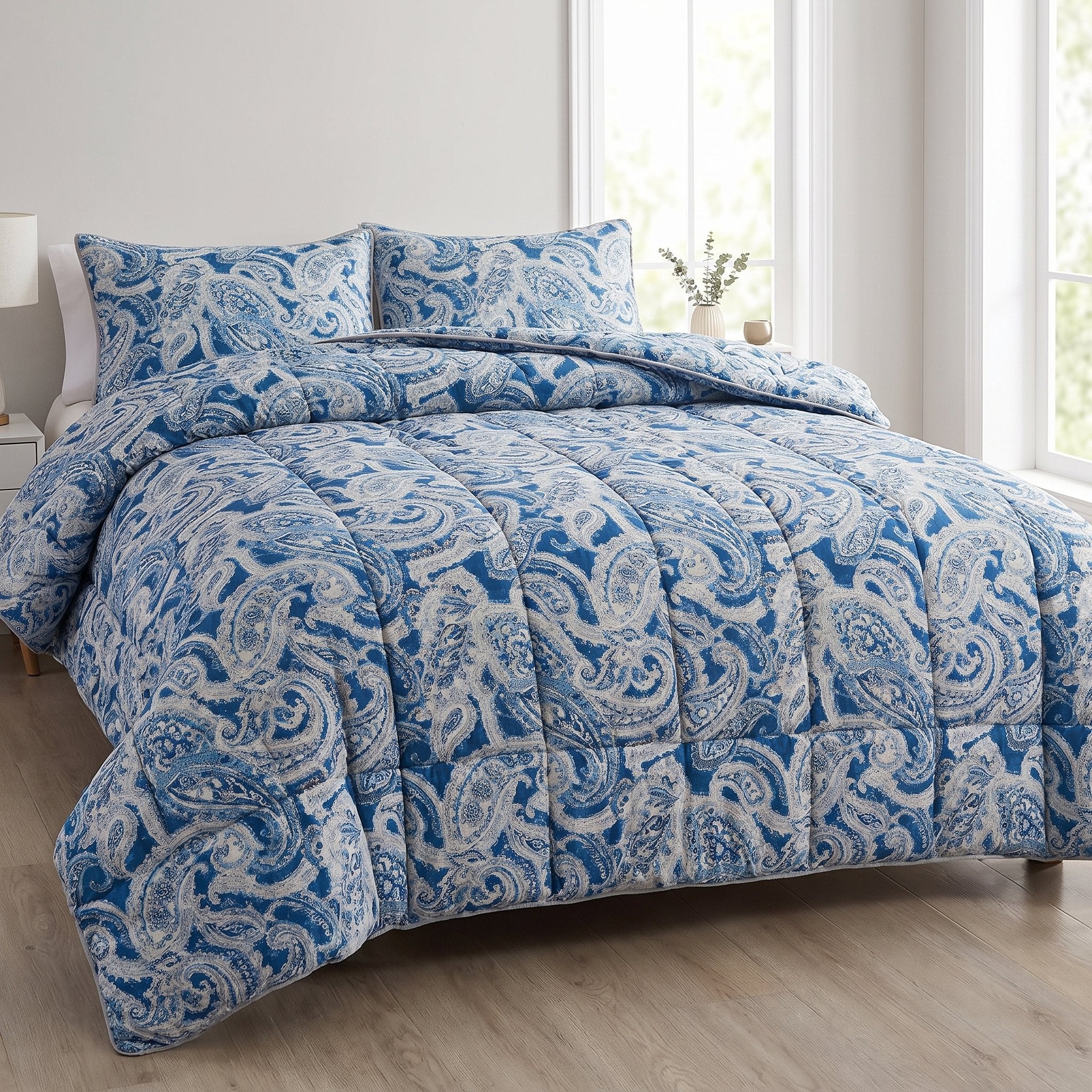 Couette imprimée Malabata Neptune +02 Taies offertes