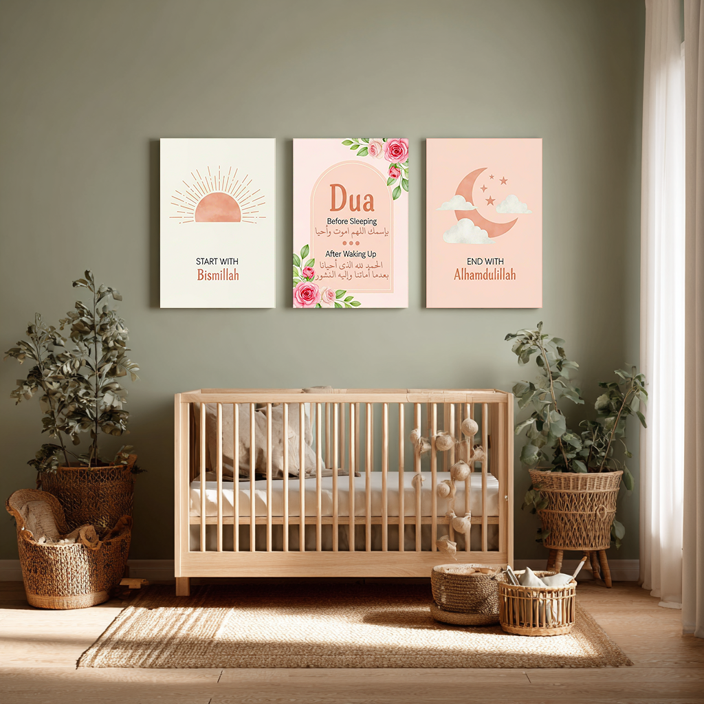 Pack 3 Tableaux "Paroles de Lumière" – Collection Build Your Dreams