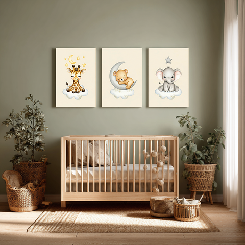 Pack 3 Tableaux "Rêves Doux" – Collection Build Your Dreams