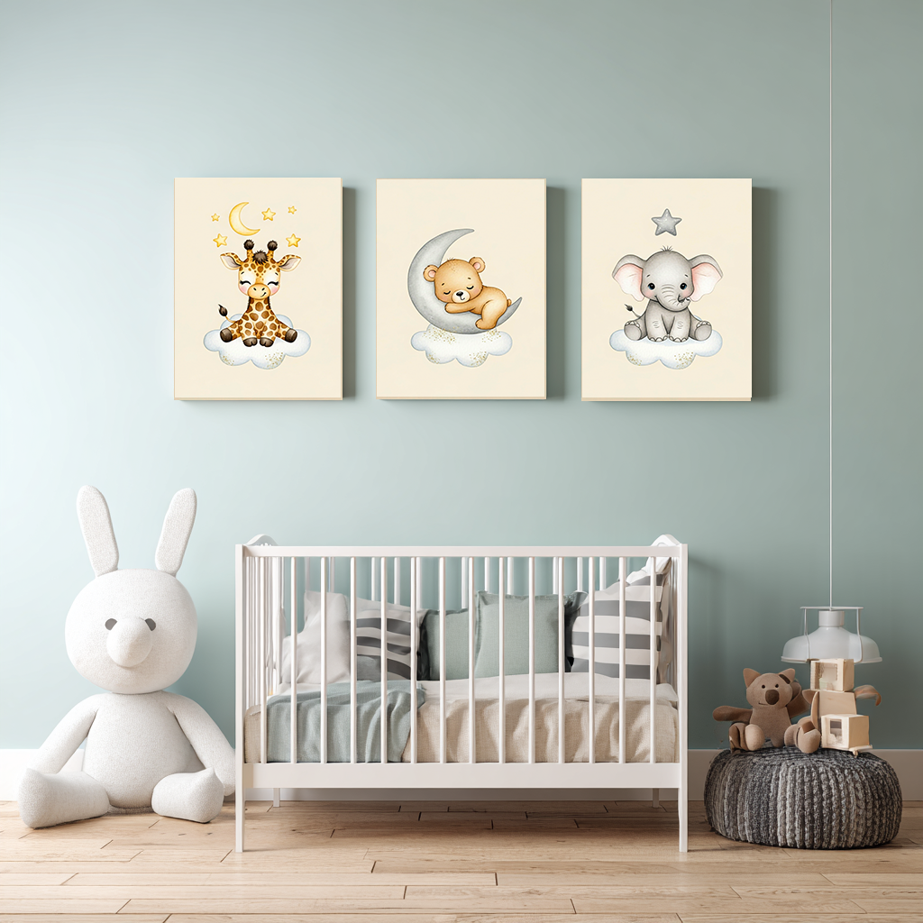 Pack 3 Tableaux "Rêves Doux" – Collection Build Your Dreams