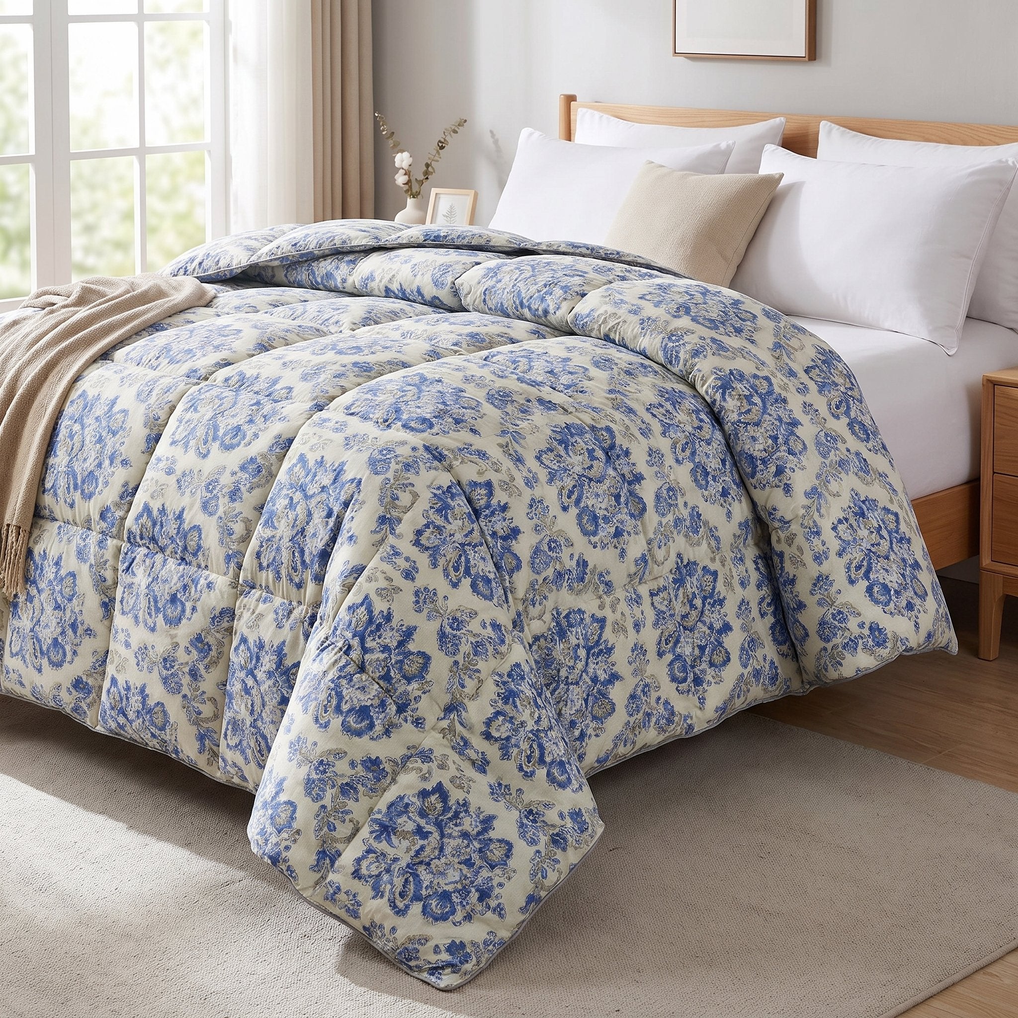 Couette imprimée Malabata Uranus + 02 Taied offerted