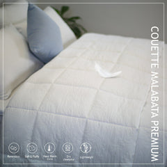 Couette Blanche Iberia (PREMIUM) // Chaude C°+++ & Antiallérgique