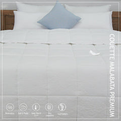 Couette Blanche Iberia (PREMIUM) // Chaude C°+++ & Antiallérgique