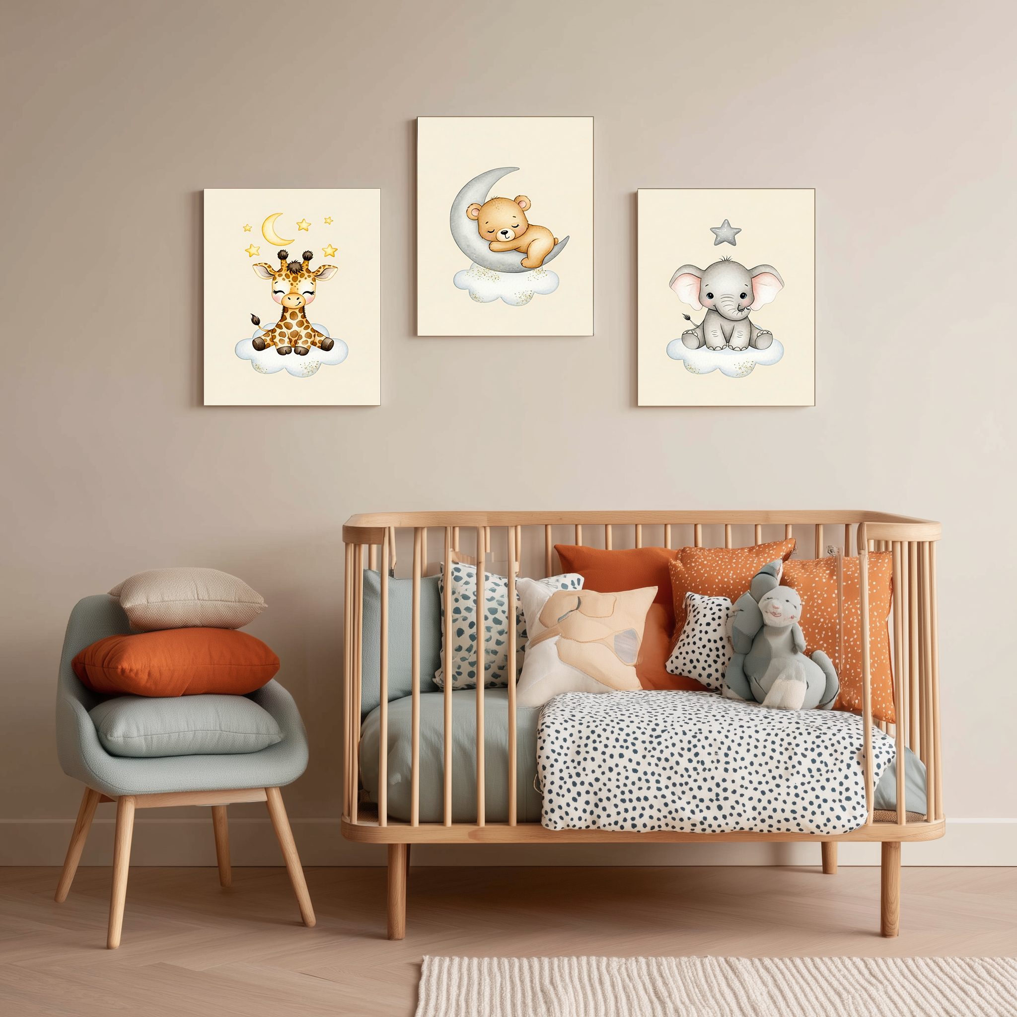 Pack 3 Tableaux "Rêves Doux" – Collection Build Your Dreams