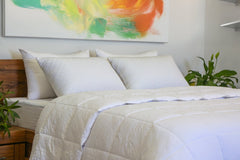 Couette Blanche Iberia (PREMIUM) // Chaude C°+++ & Antiallérgique - Couette Blanche Dwirty Maroc