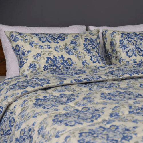 Couette imprimée Malabata Micro - gel URANUS + Taie d'oreiller Offert // chaude C°+++ & ntiallergique - Couette imprimé Dwirty Maroc