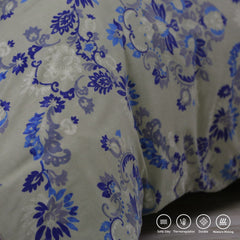 Couette imprimée Malabata Micro - gel VENUS + Taie d'oreiller Offerte // Chaude C°+++ & Antiallérgique - Couette imprimé Dwirty Maroc