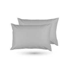 Couette Unie Gris Moyen Microgel MALABATA Antiallergique + Taies d'oreiller Offerts // chaude C°+++ & antiallergique - Couette Uni Dwirty Maroc